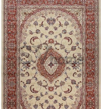Високощільний килим Royal Esfahan 2222A Cream-Rose - высокое качество по лучшей цене в Украине.
